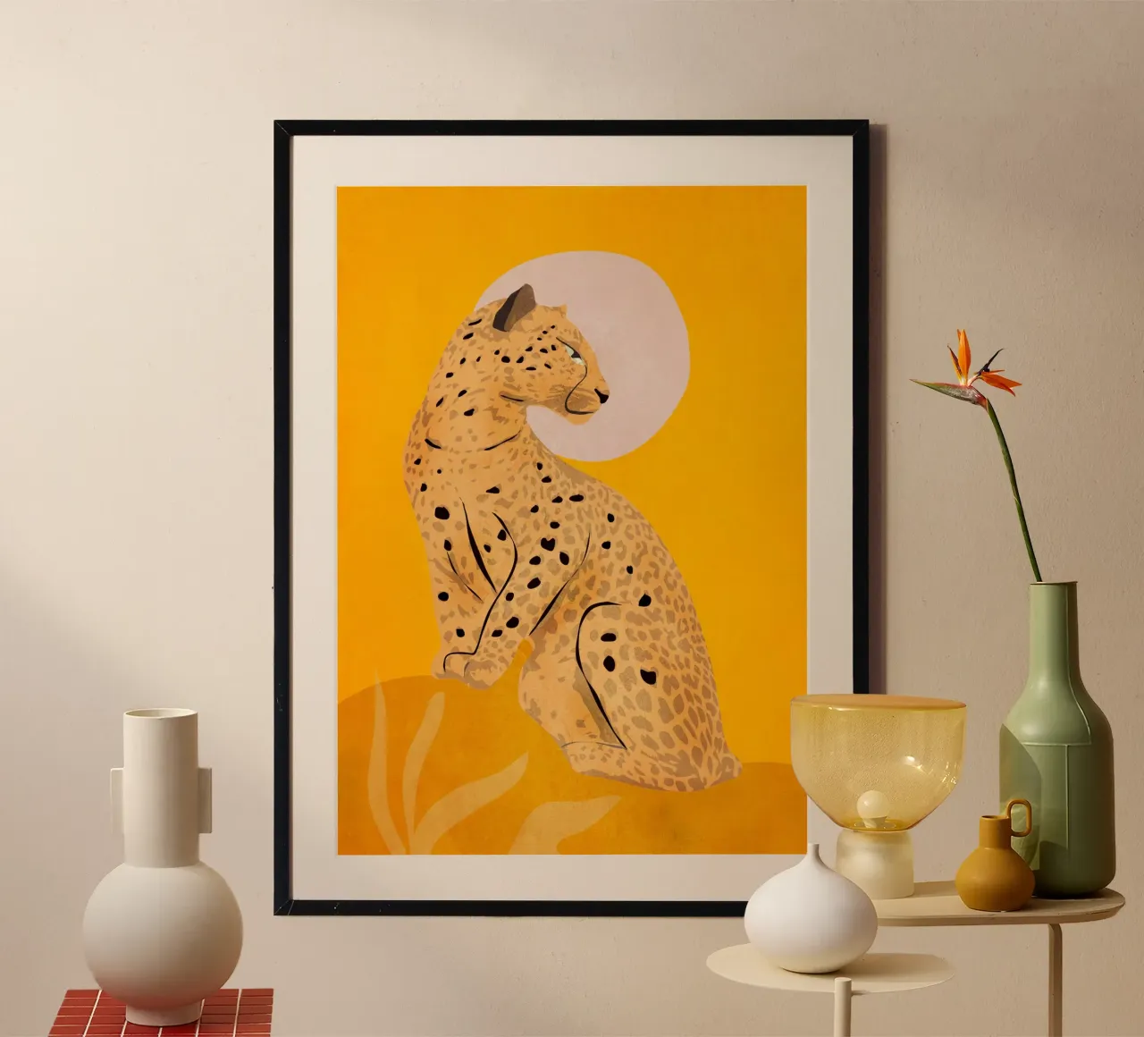 Léopard poster de ThingDesign