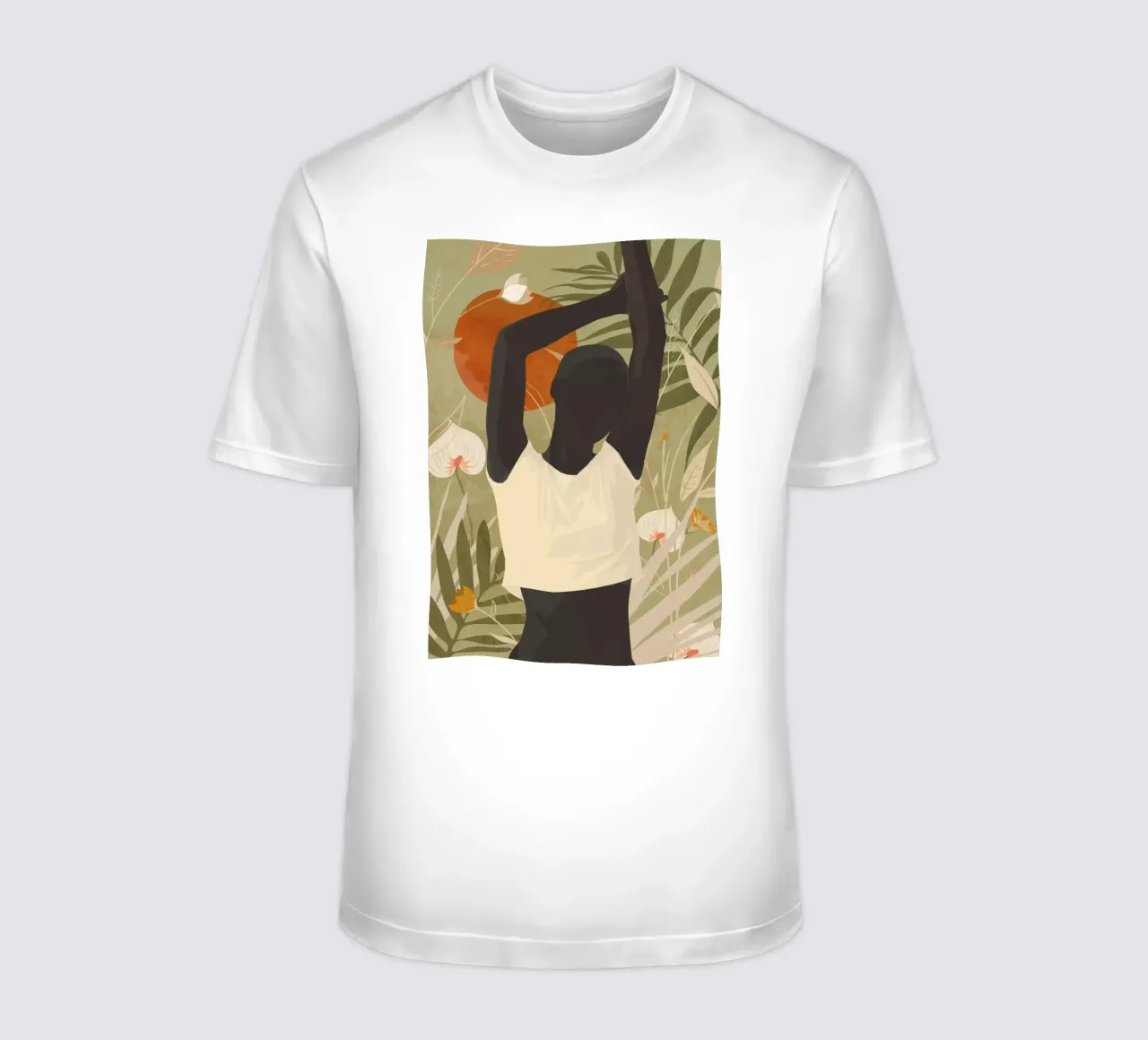 Tropical Girl 3 T-Shirt von ThingDesign