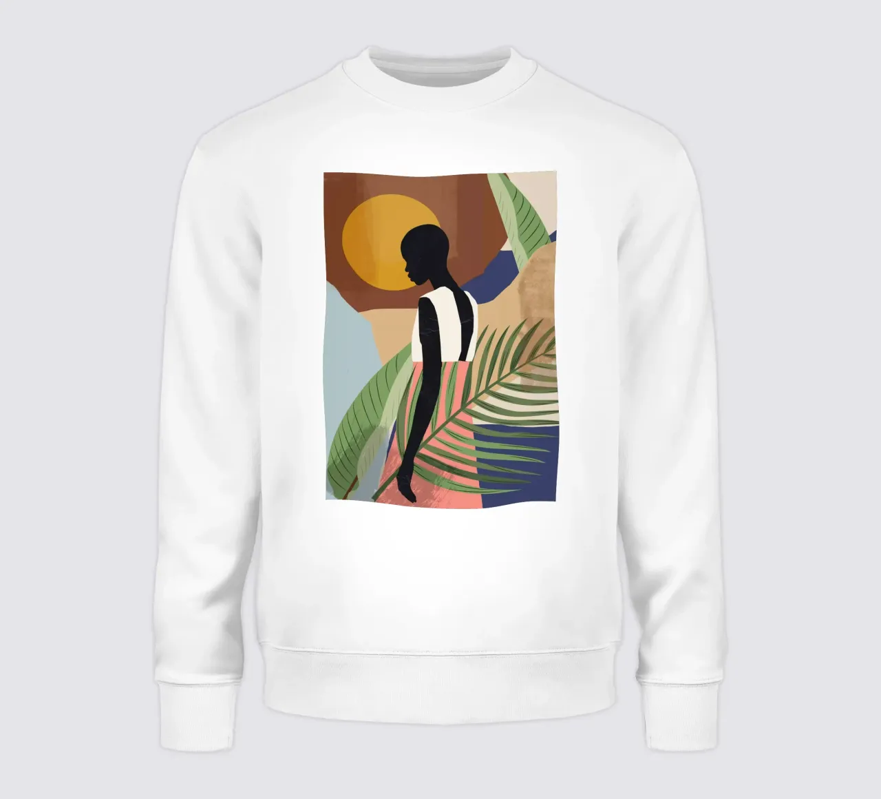 Ragazza tropicale 2 felpa da ThingDesign