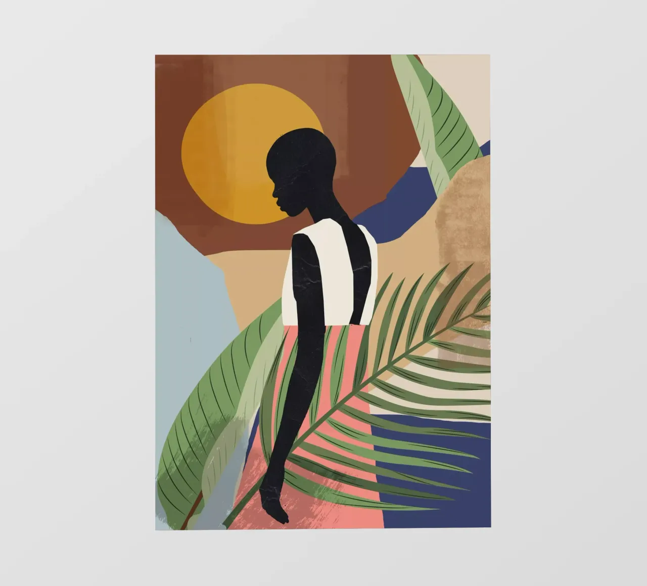 Tropical Girl 2 photo wallpaper by ThingDesign