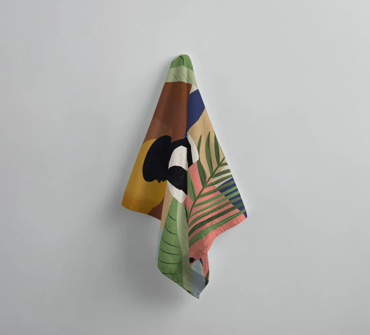 Ragazza tropicale 2 asciugamano da bagno da ThingDesign