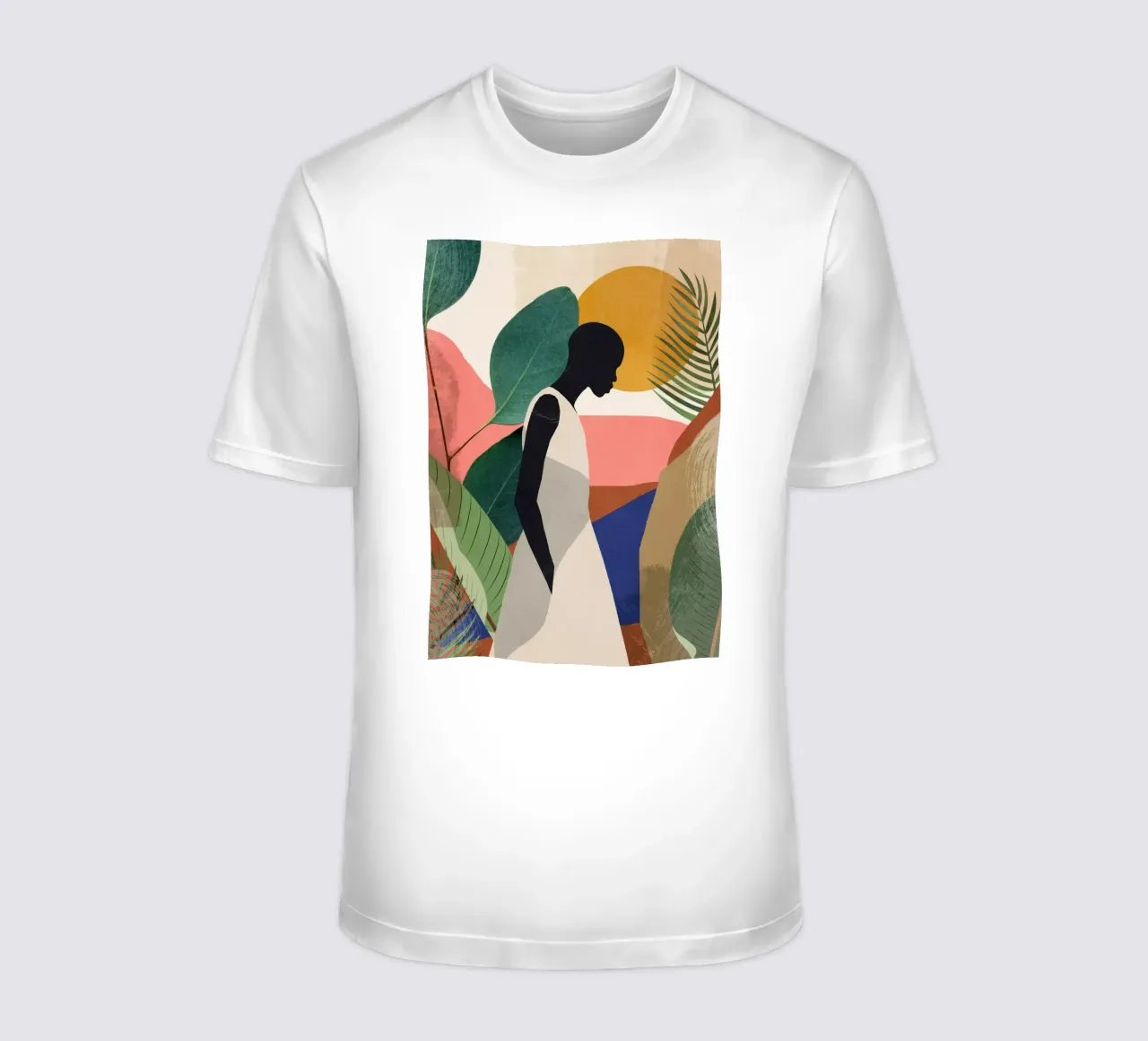 Ragazza tropicale t-shirt da ThingDesign