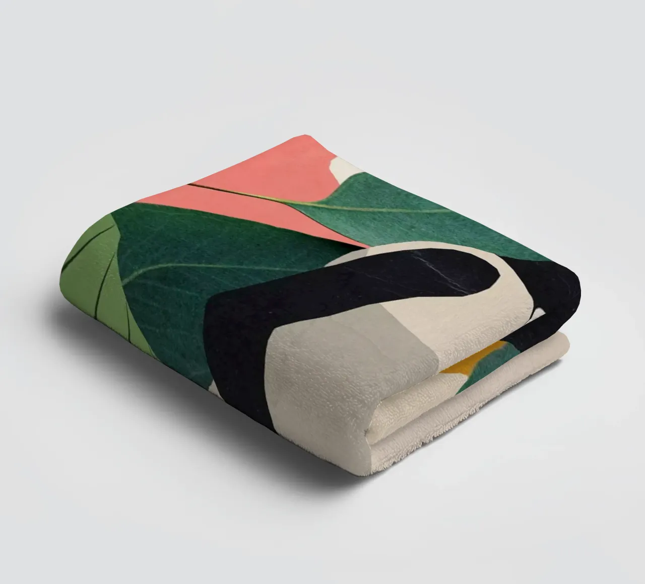 Ragazza tropicale asciugamano da bagno da ThingDesign