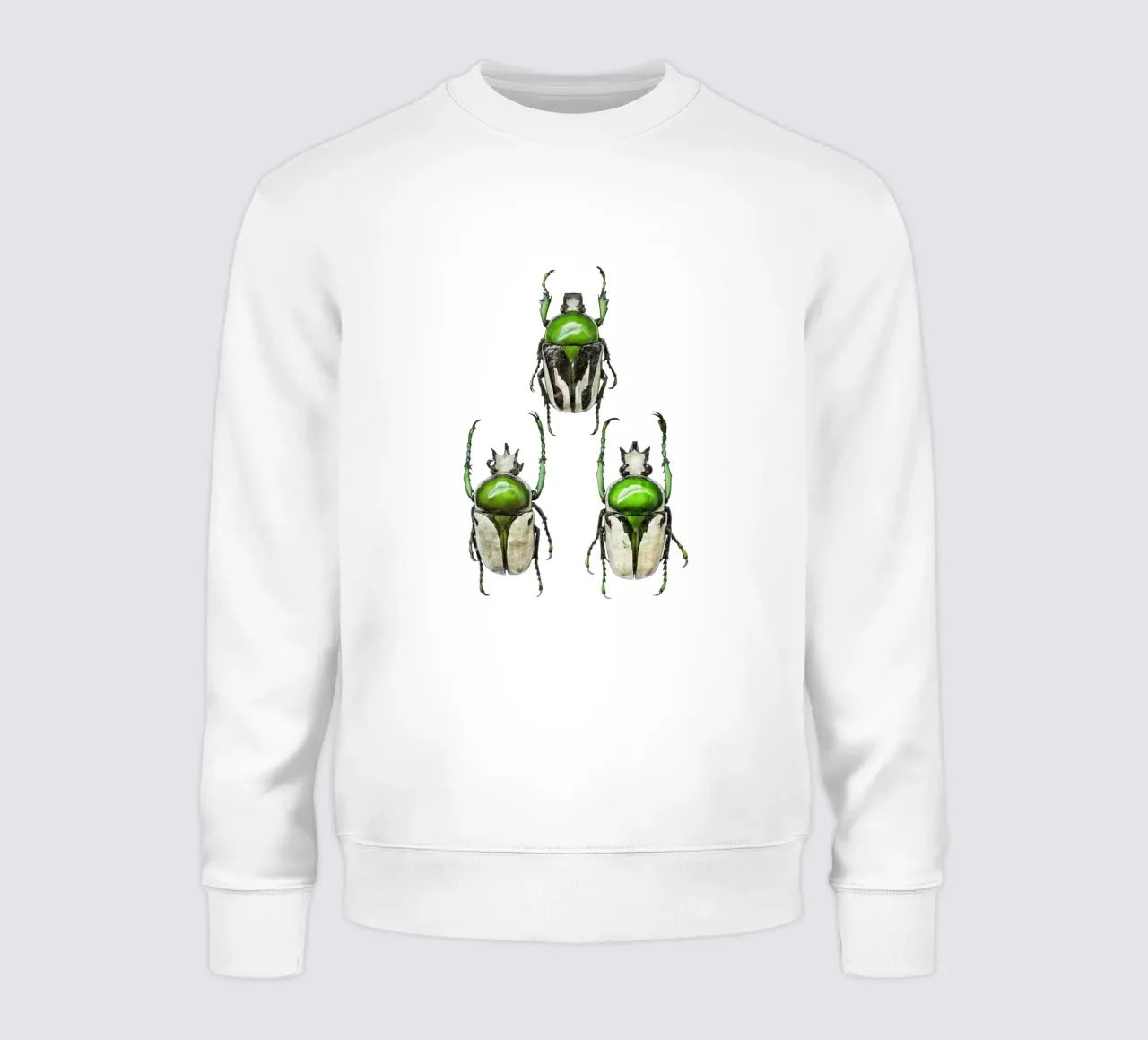 Tre scarabei scarabeo verdi felpa da Curious Collections by Marielle Leenders