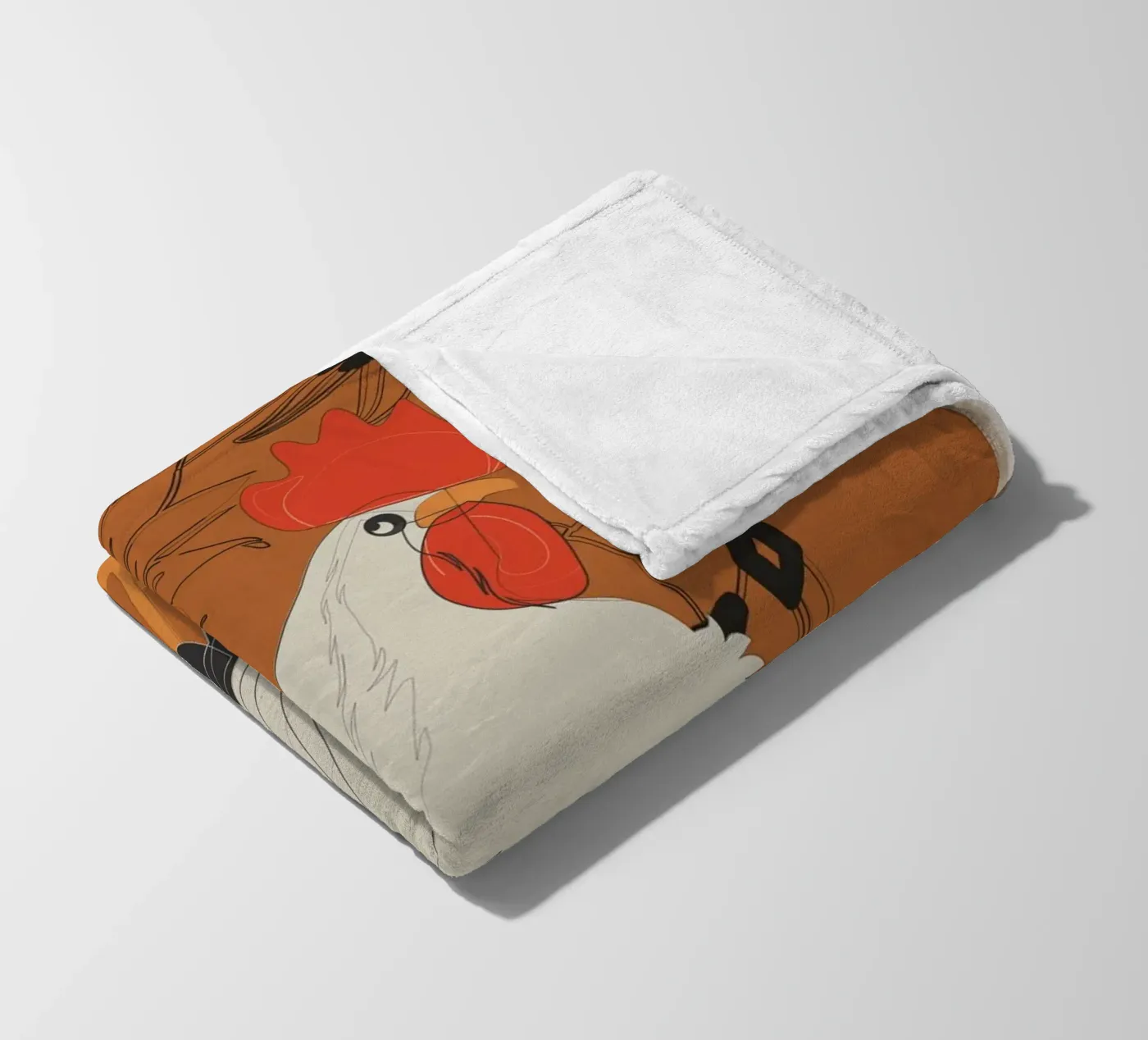 Rooster 2 Fleecedecke von Flow Line 2