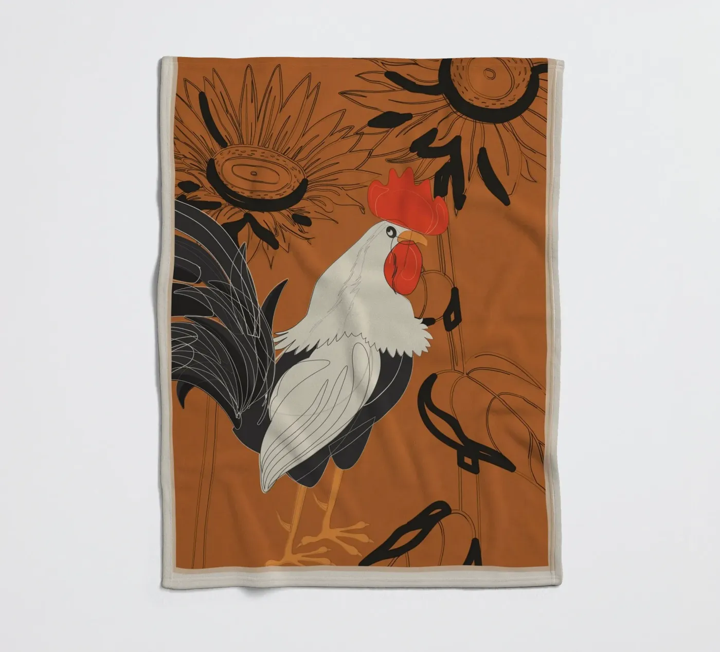 Rooster 2 Fleecedecke von Flow Line 2