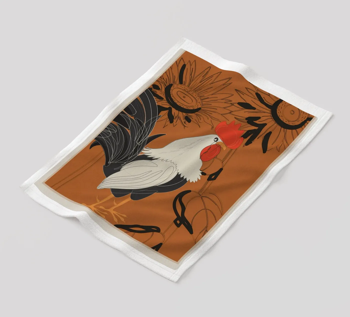 Rooster 2 Fleecedecke von Flow Line 2