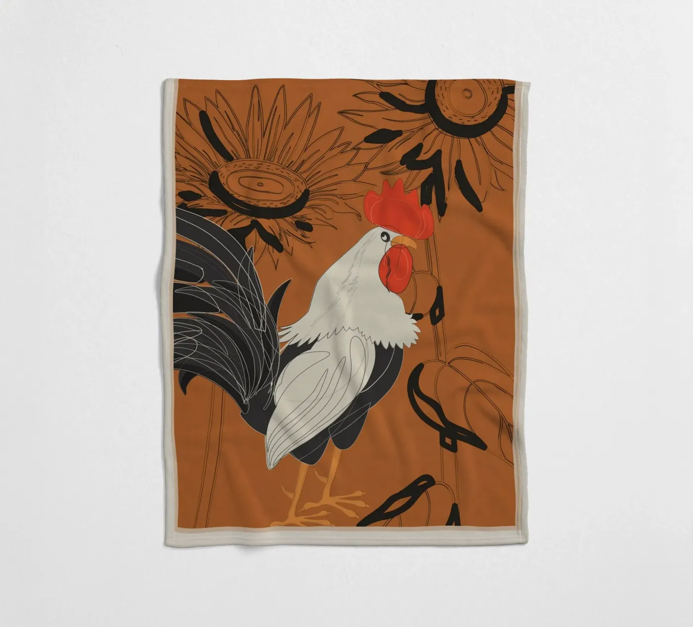 Rooster 2 Fleecedecke von Flow Line 2