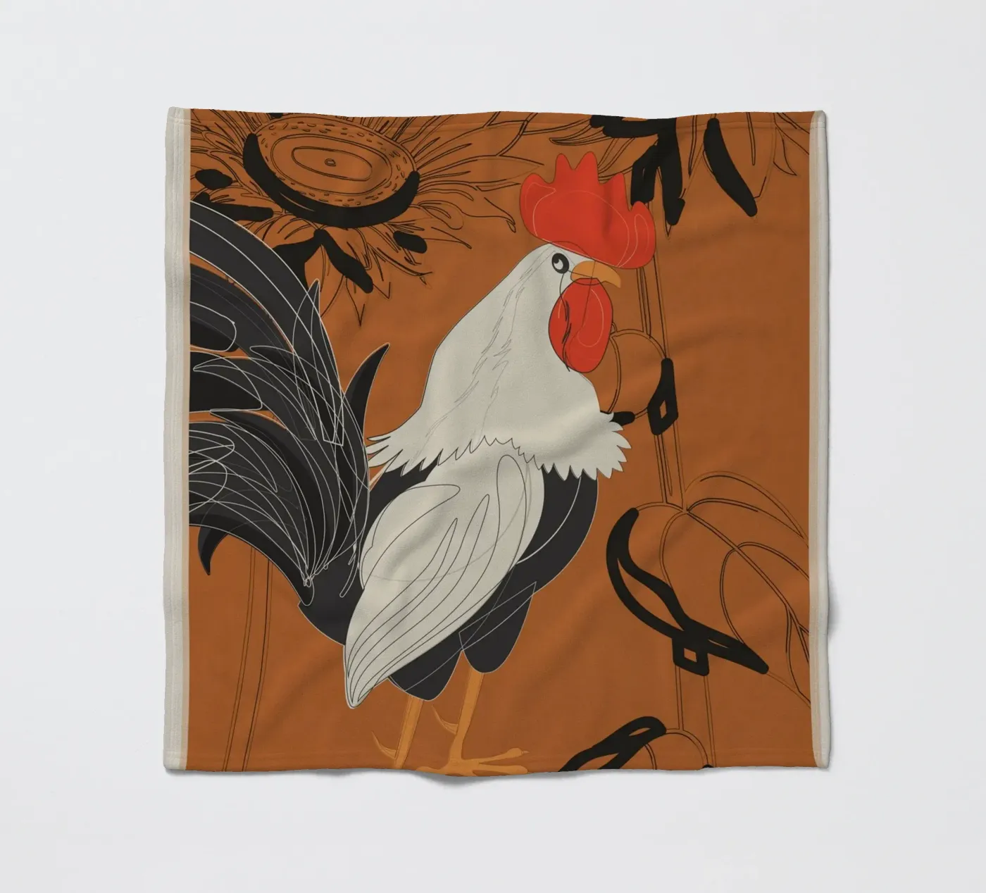 Rooster 2 Fleecedecke von Flow Line 2