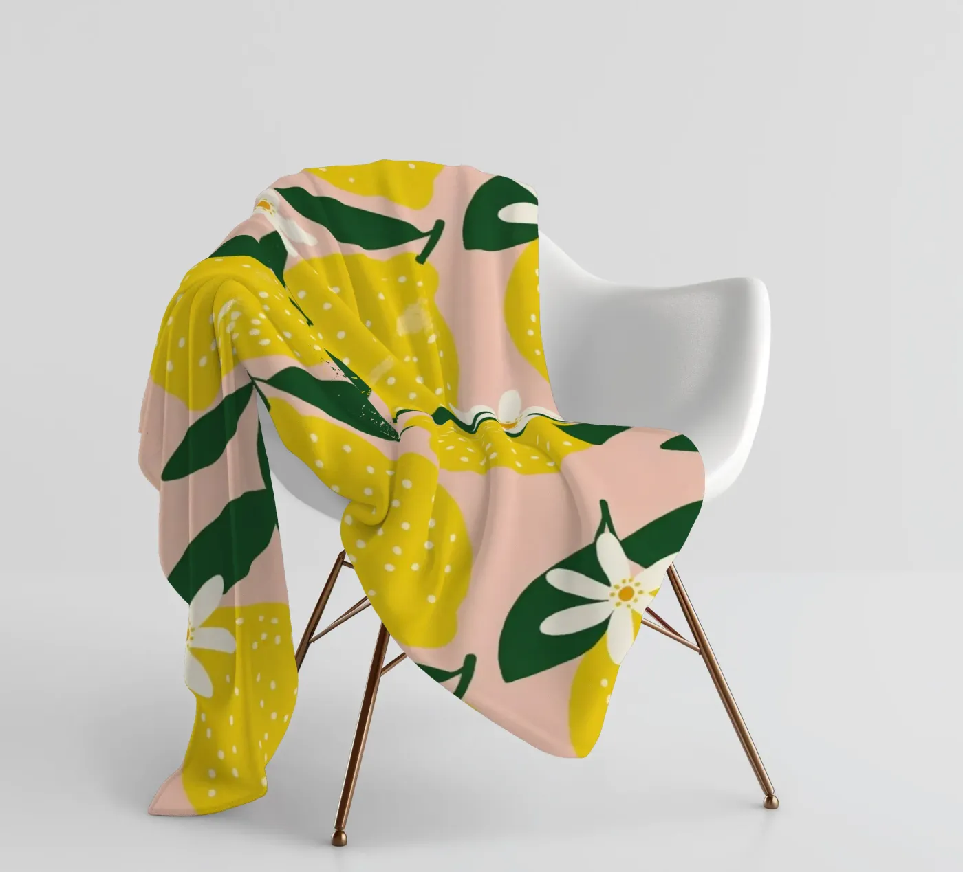 Lemons Fleecedecke von Eliban