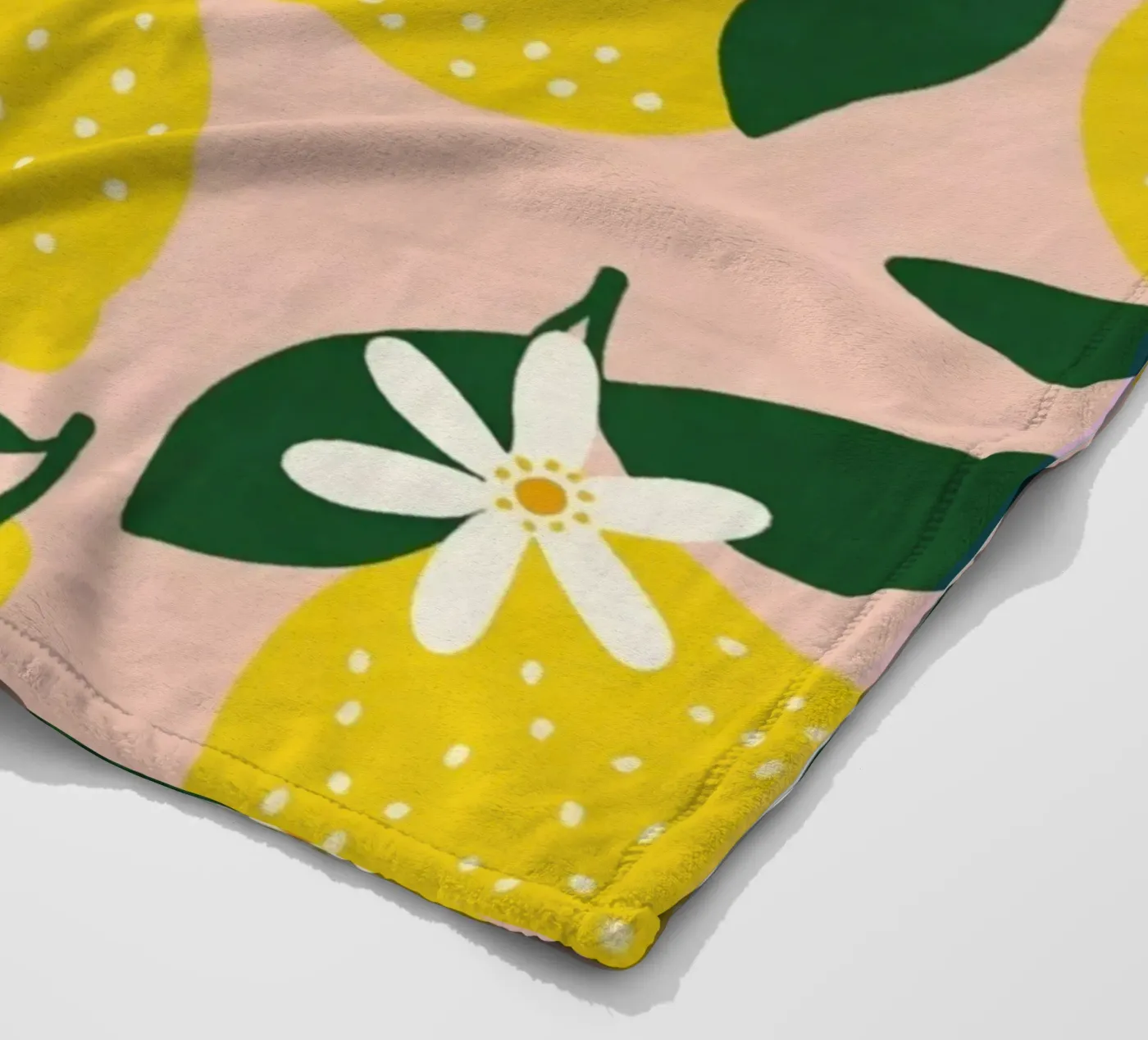 Lemons Fleecedecke von Eliban