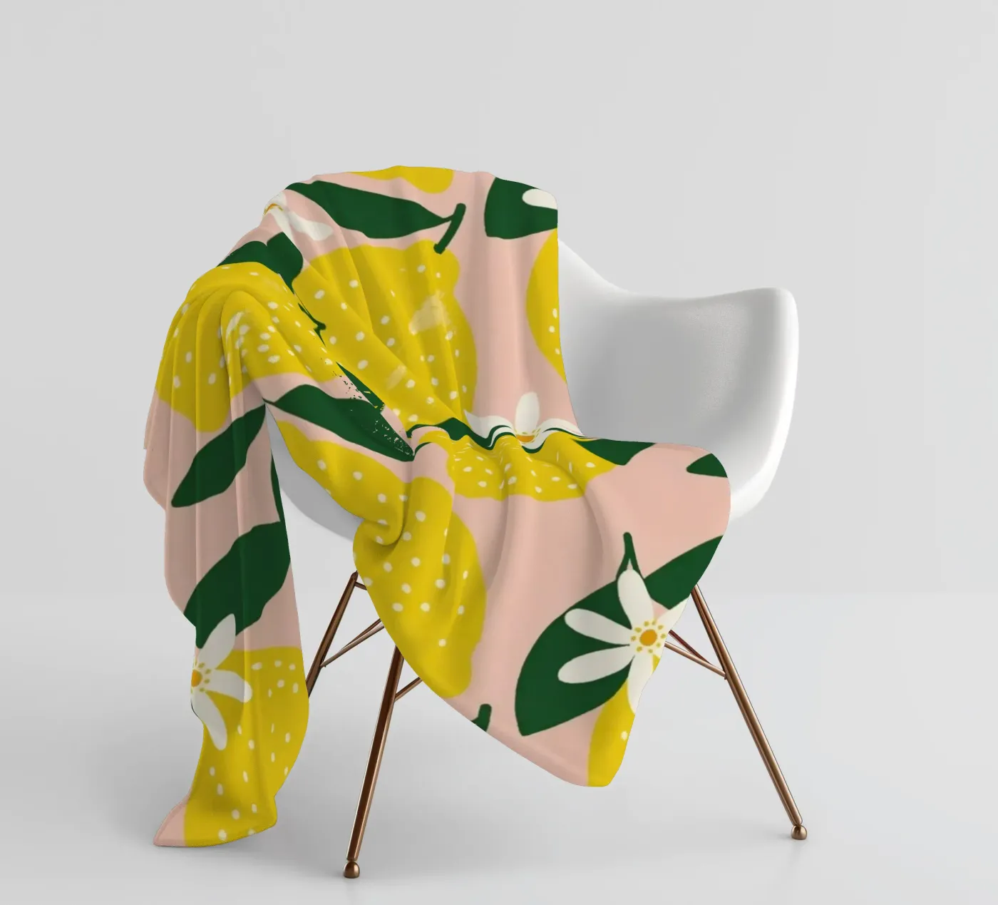 Lemons Fleecedecke von Eliban