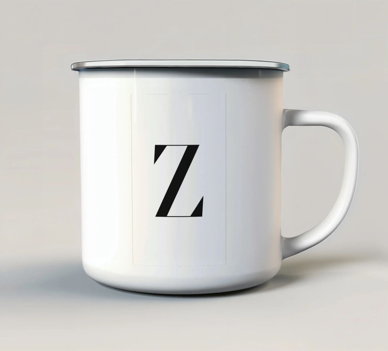 Z tazza in smalto da n.4