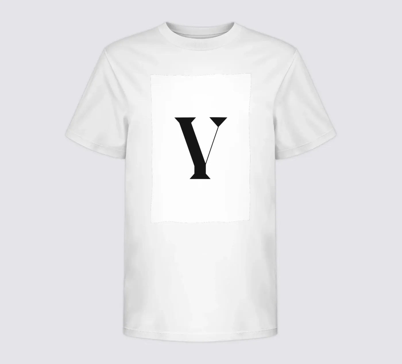 Y t-shirt bambini da n.4
