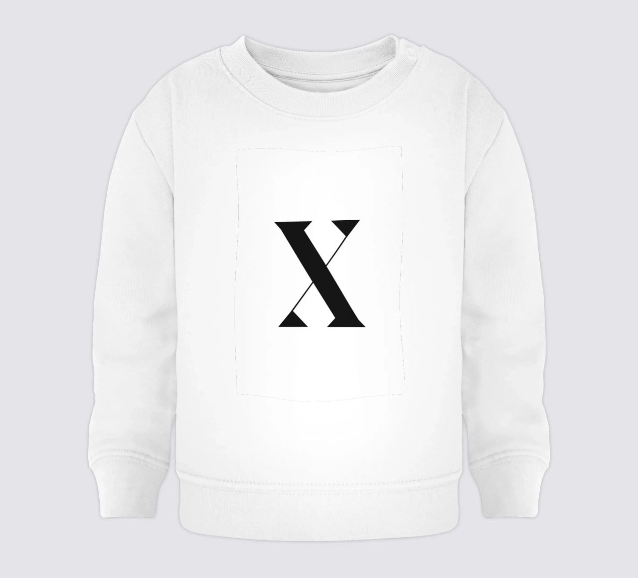 X felpa neonato da n.4