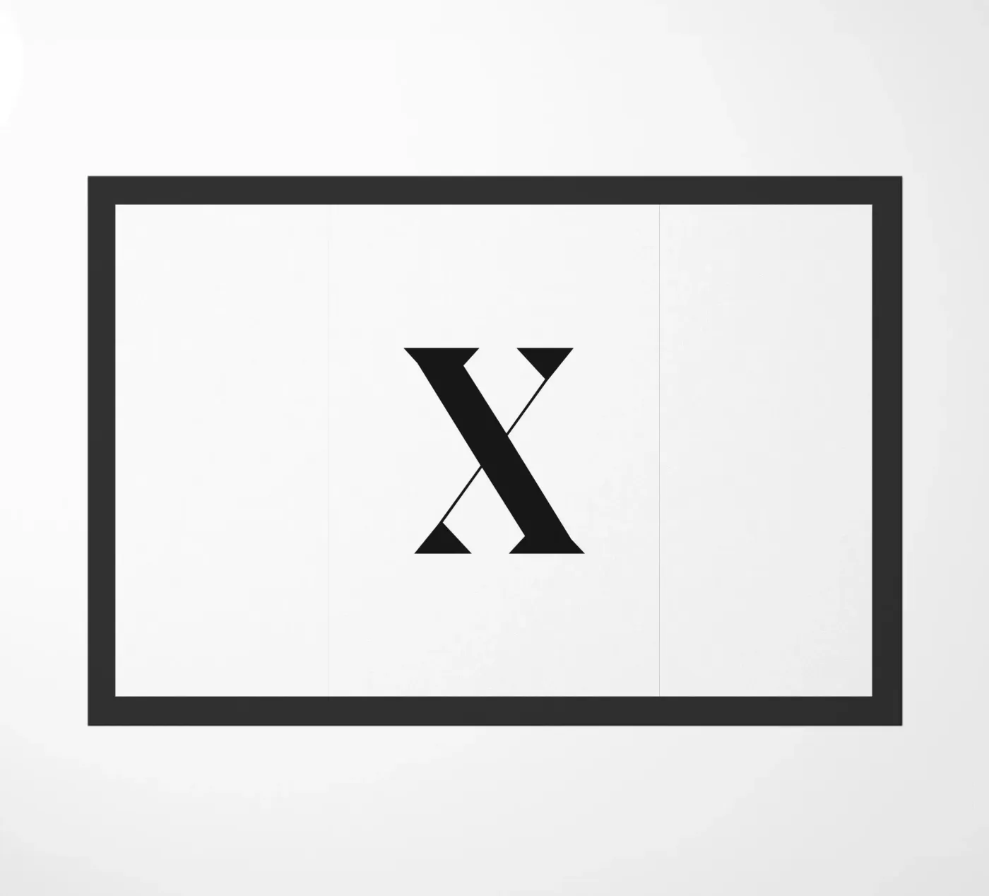 X doormat by n.4