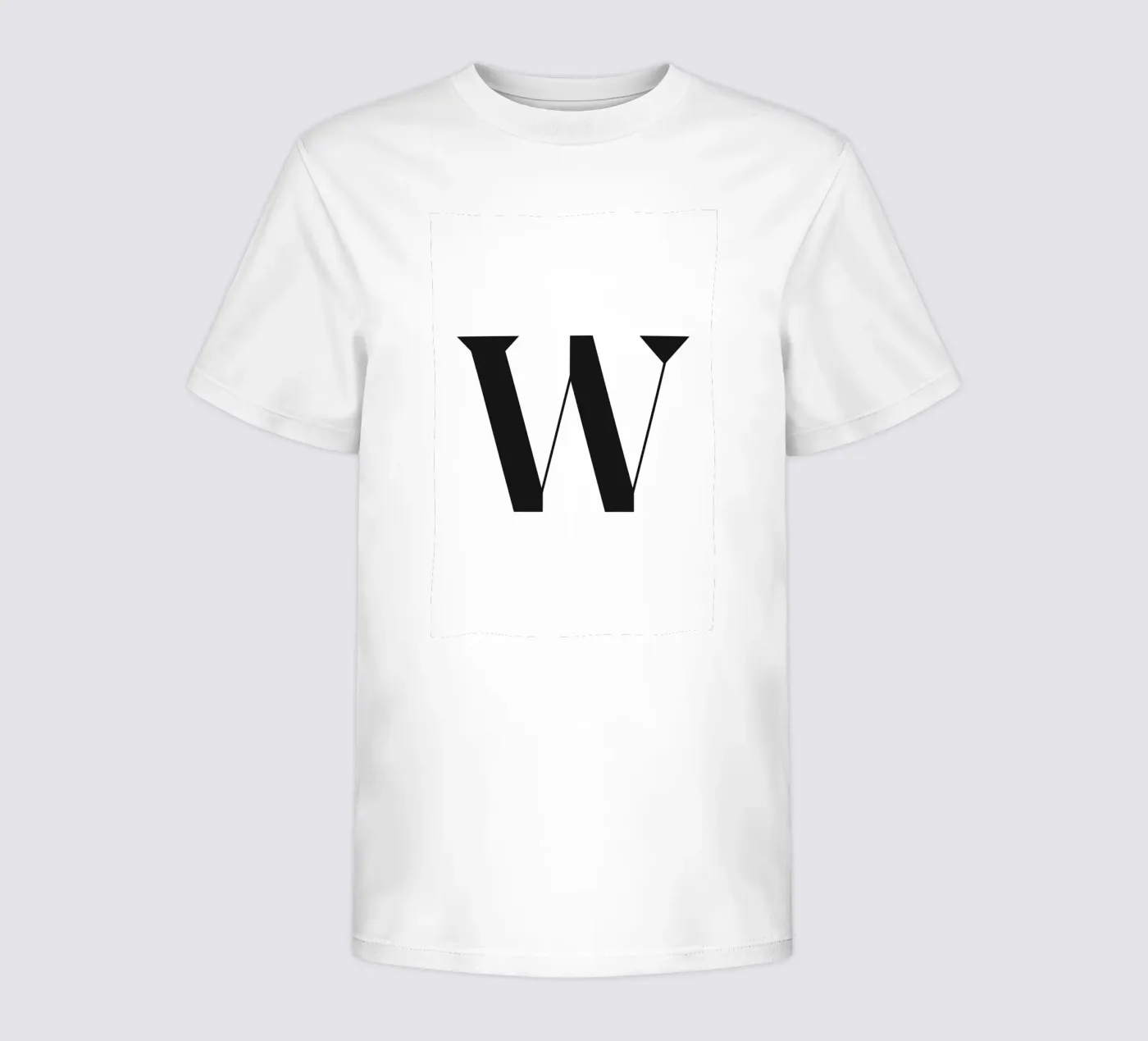 W t-shirt bambini da n.4