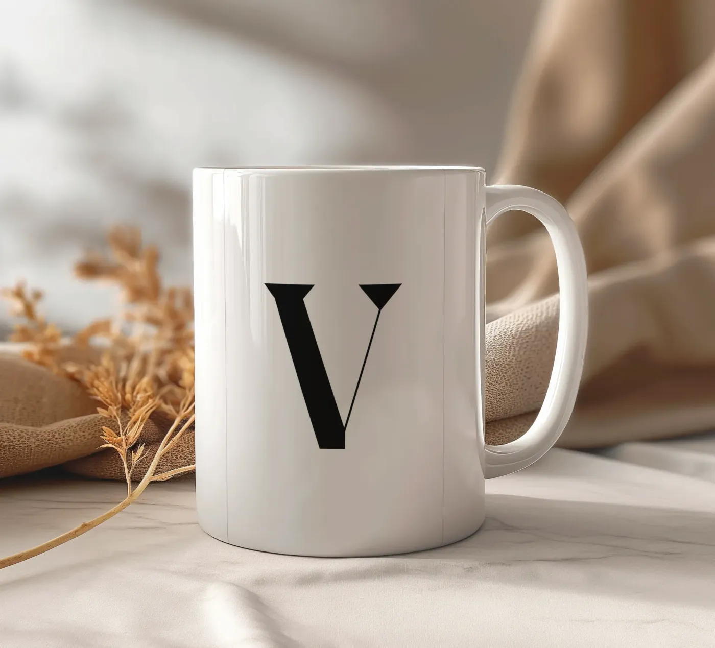 V Keramik Tasse von n.4