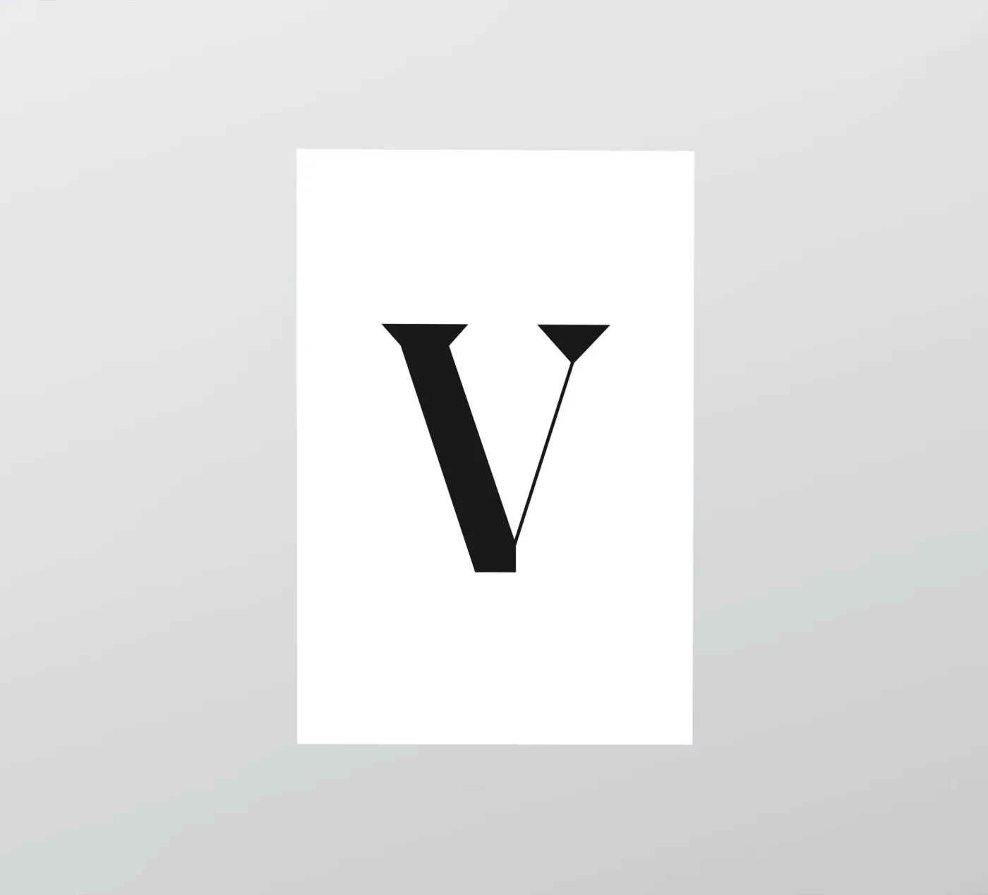 V sticker by n.4