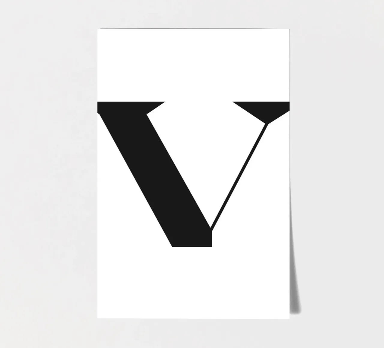 V sticker sheet by n.4