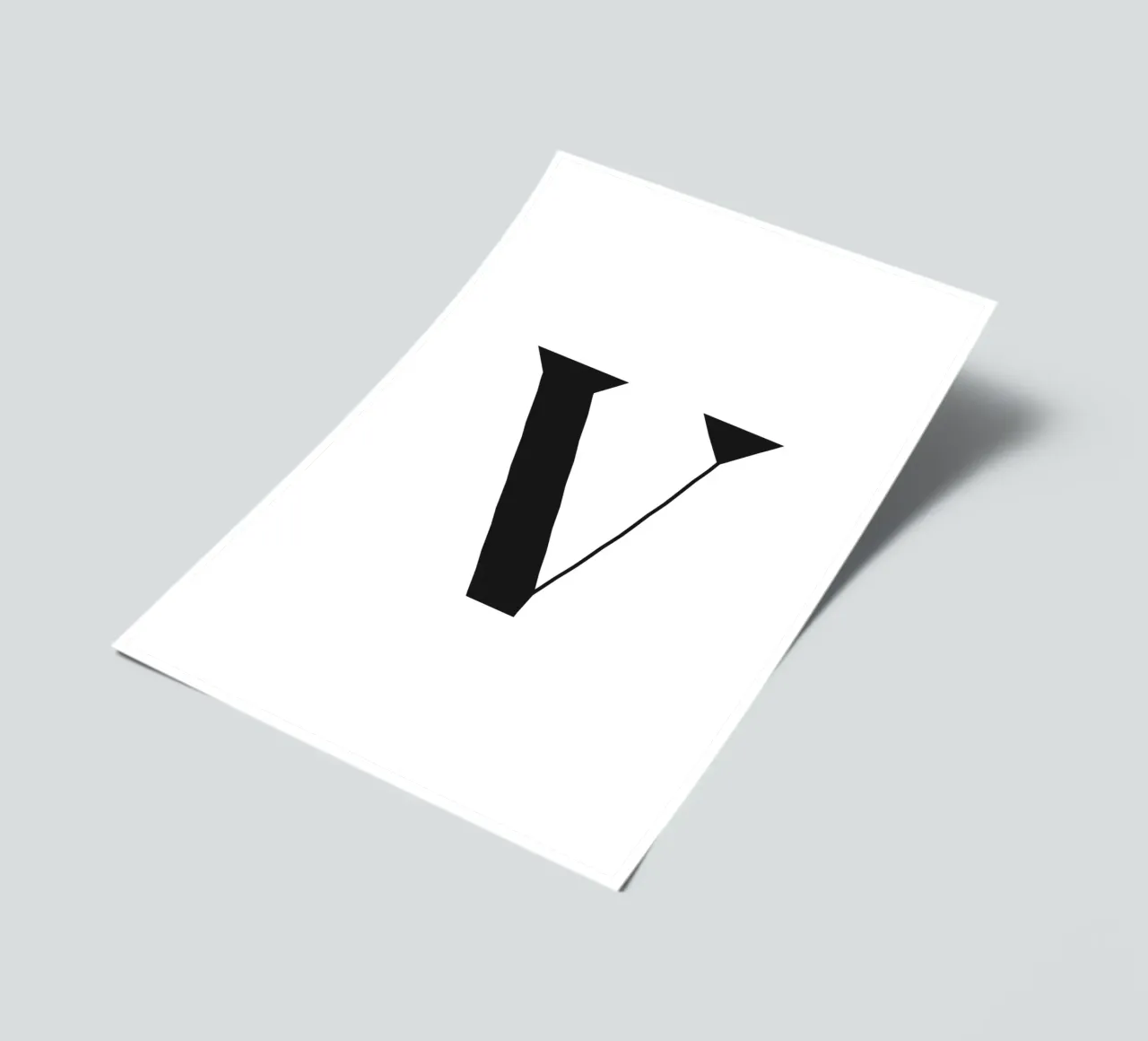 V sticker sheet by n.4