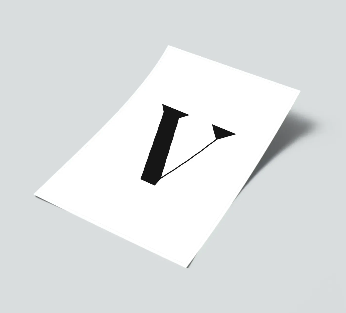 V sticker sheet by n.4