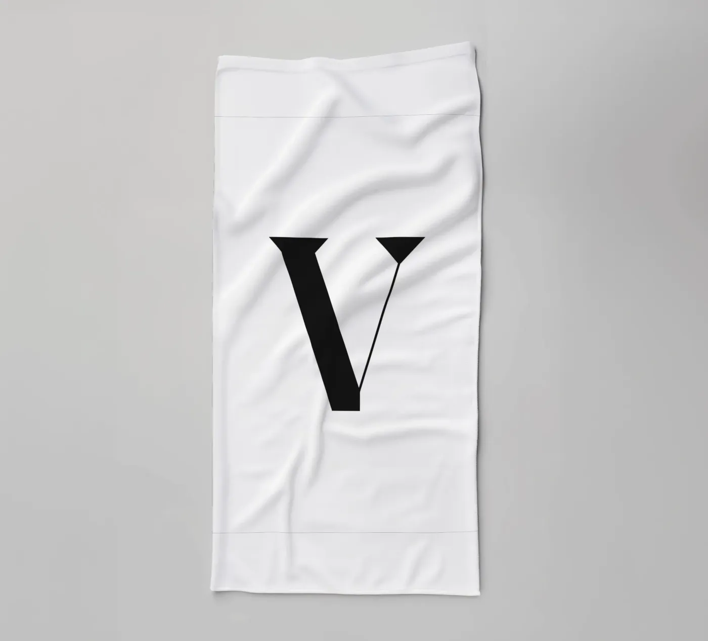 V badhanddoek van n.4