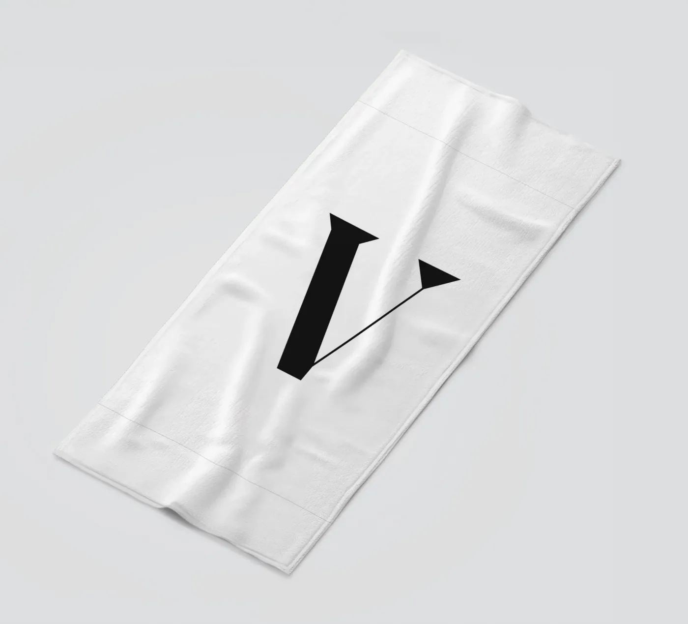 V strandhanddoek van n.4