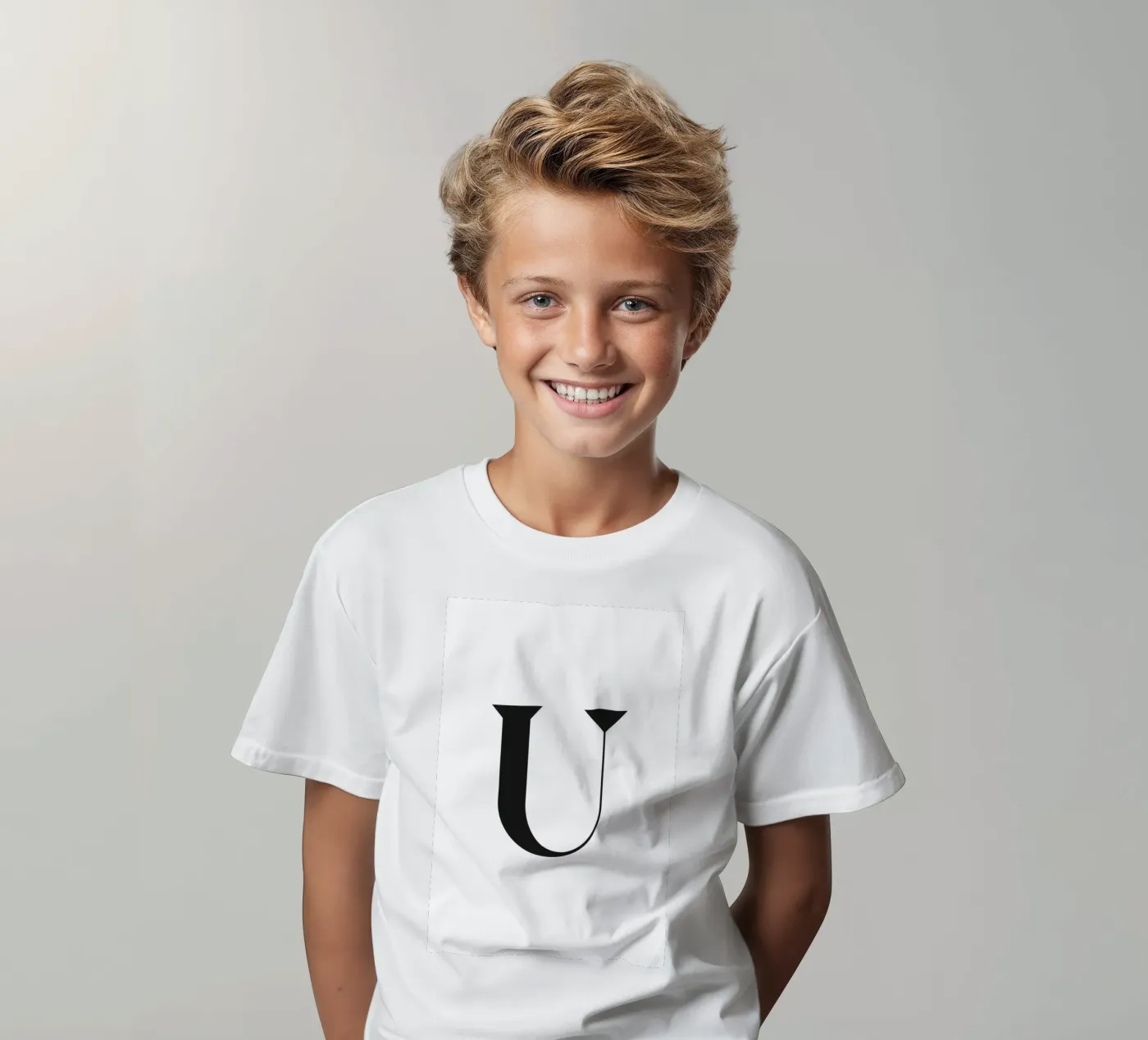 U t-shirt bambini da n.4