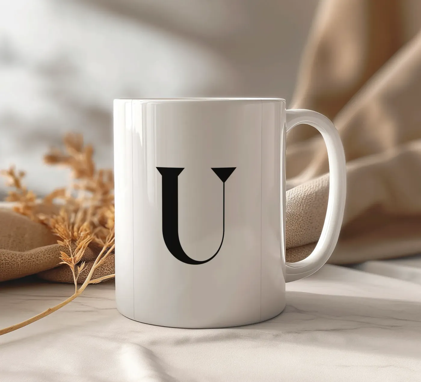 U ceramic mug by n.4