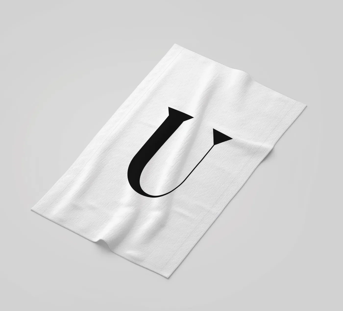 U strandhanddoek van n.4