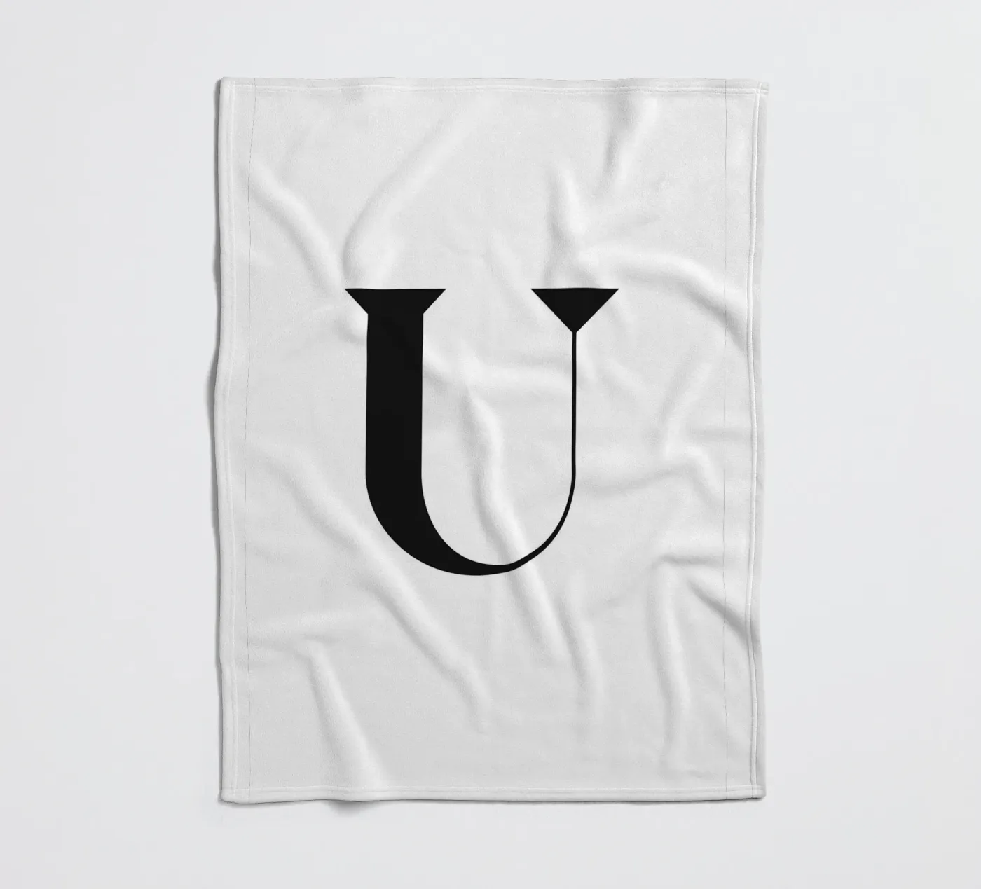 U fleece blanket by n.4
