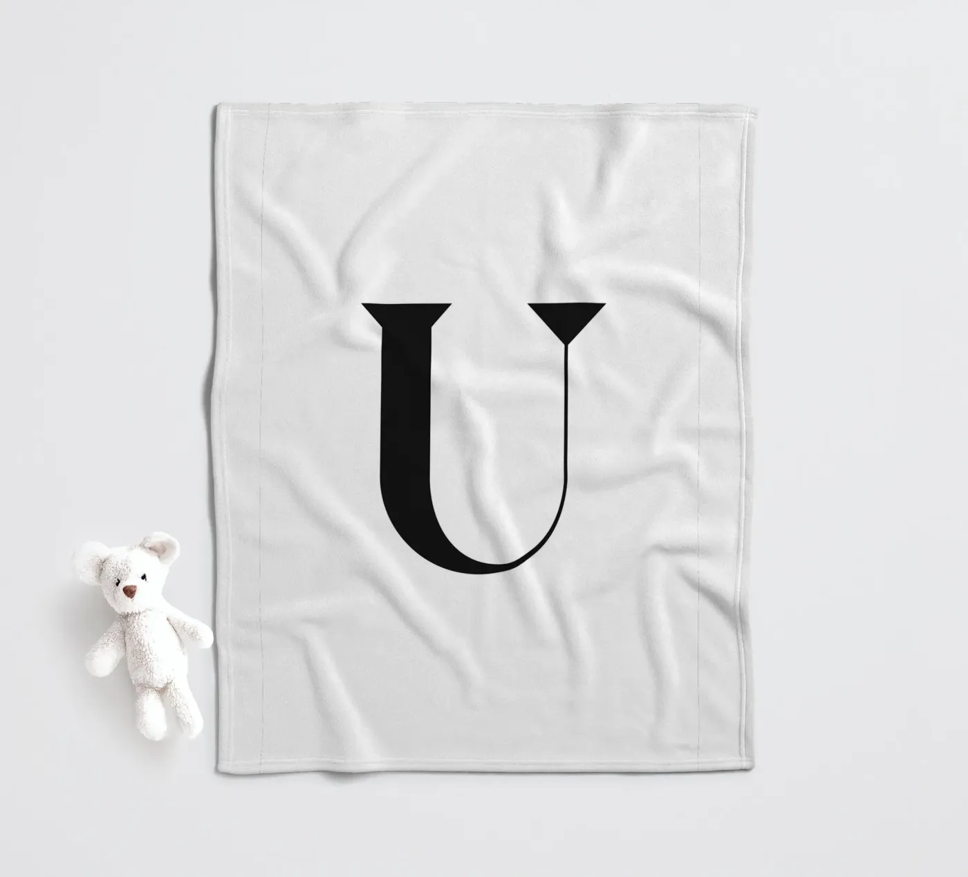 U fleece blanket by n.4