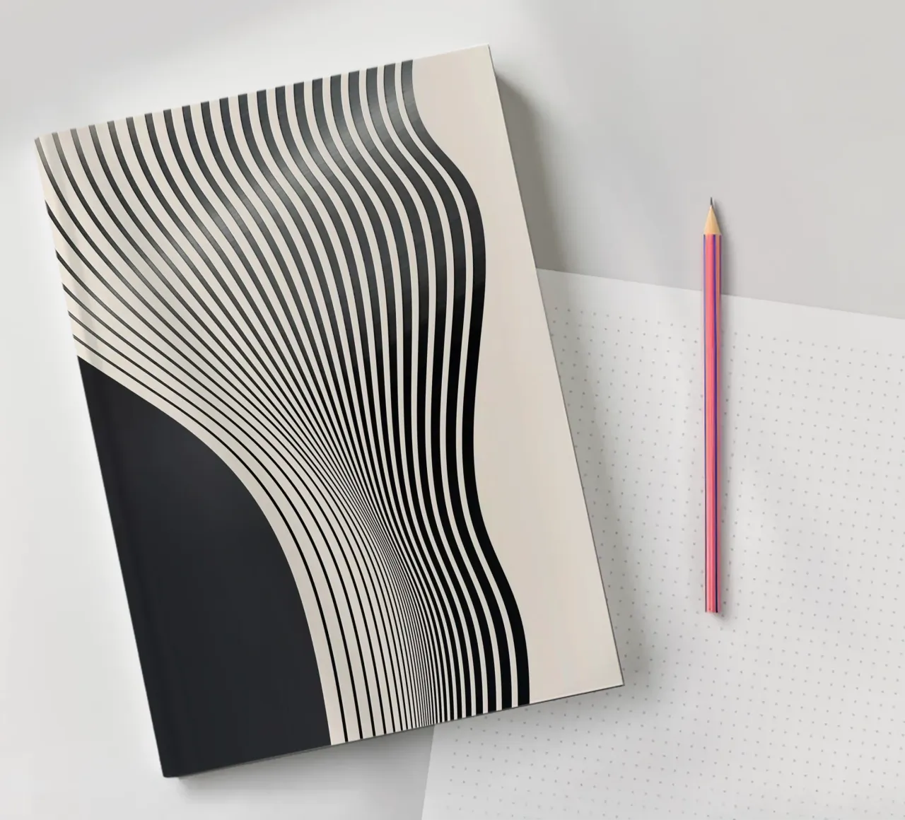 Abstract 18 notebook by ThingDesign