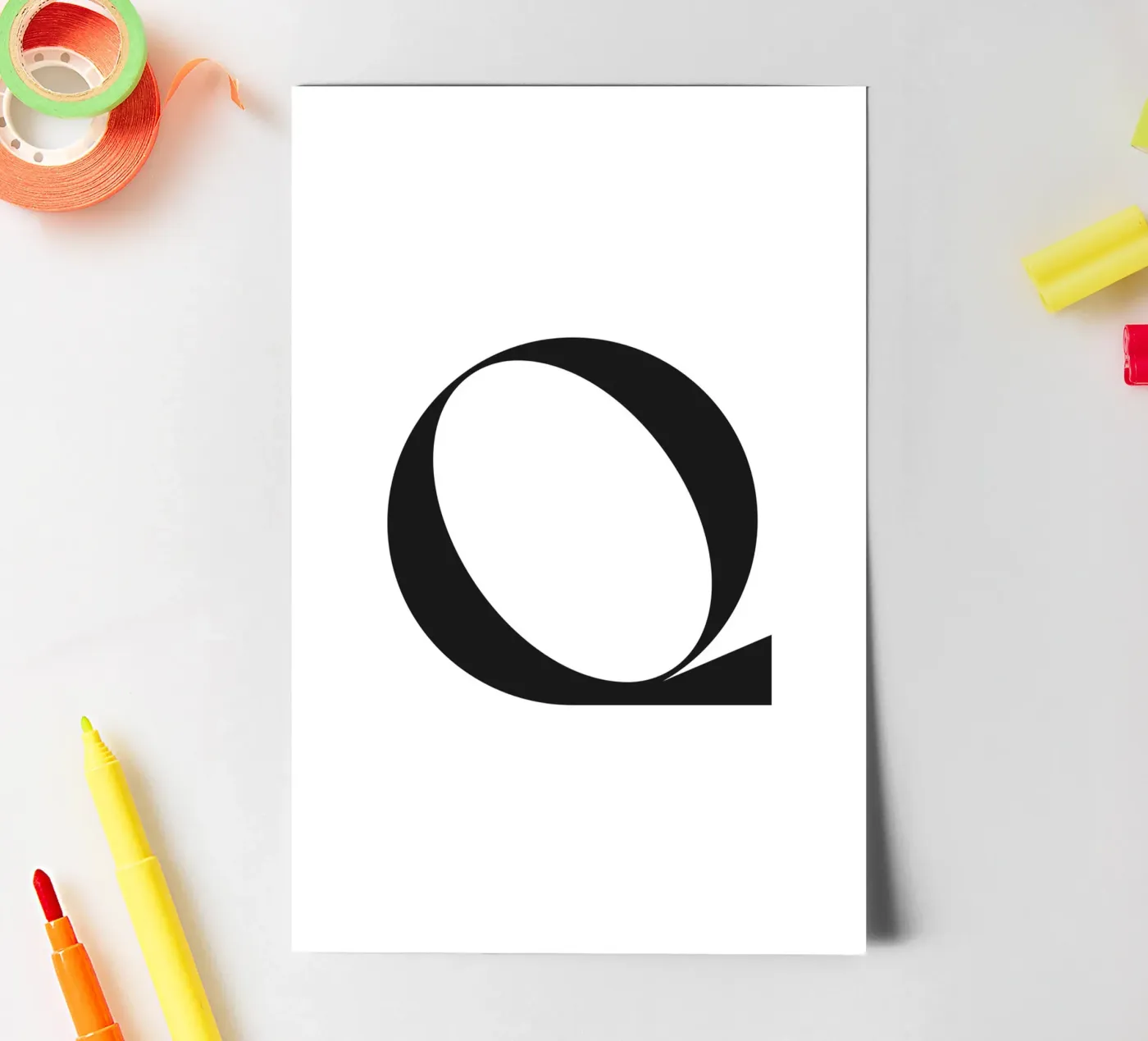 Q sticker sheet by n.4