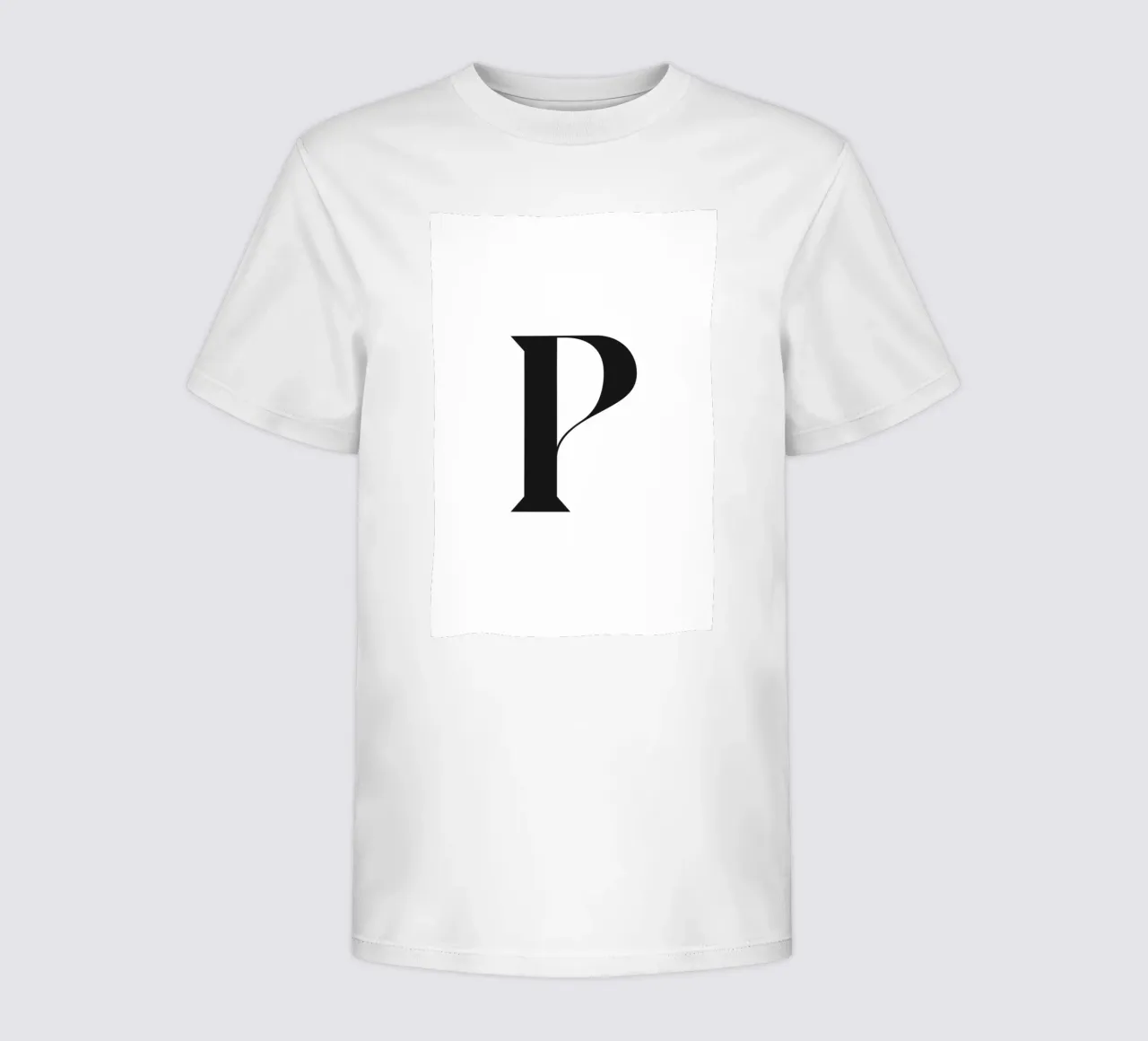 P t-shirt bambini da n.4
