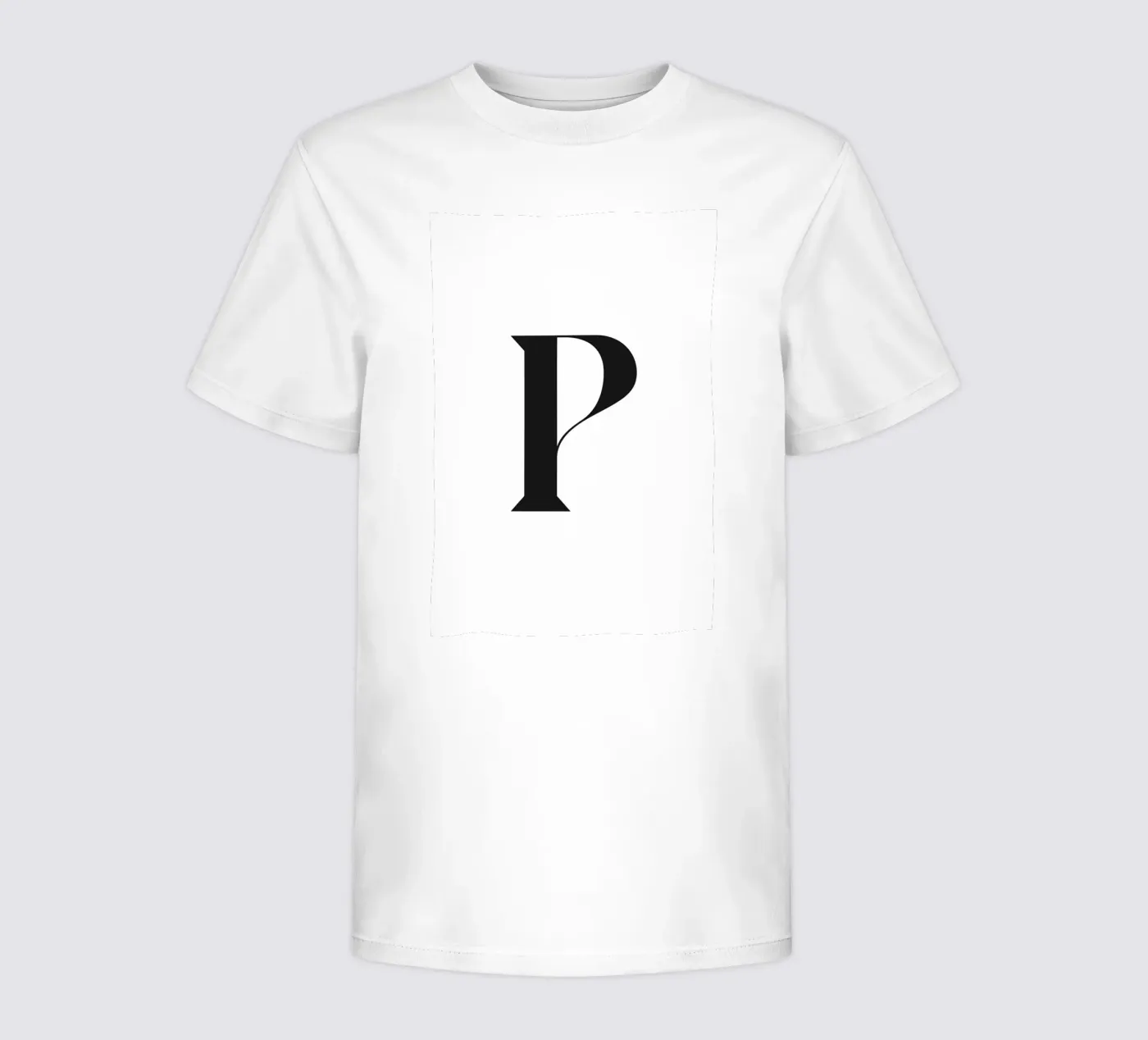 P t-shirt bambini da n.4