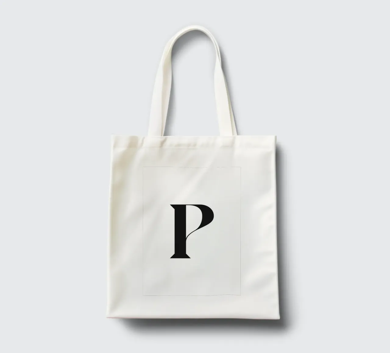 P tote bag by n.4