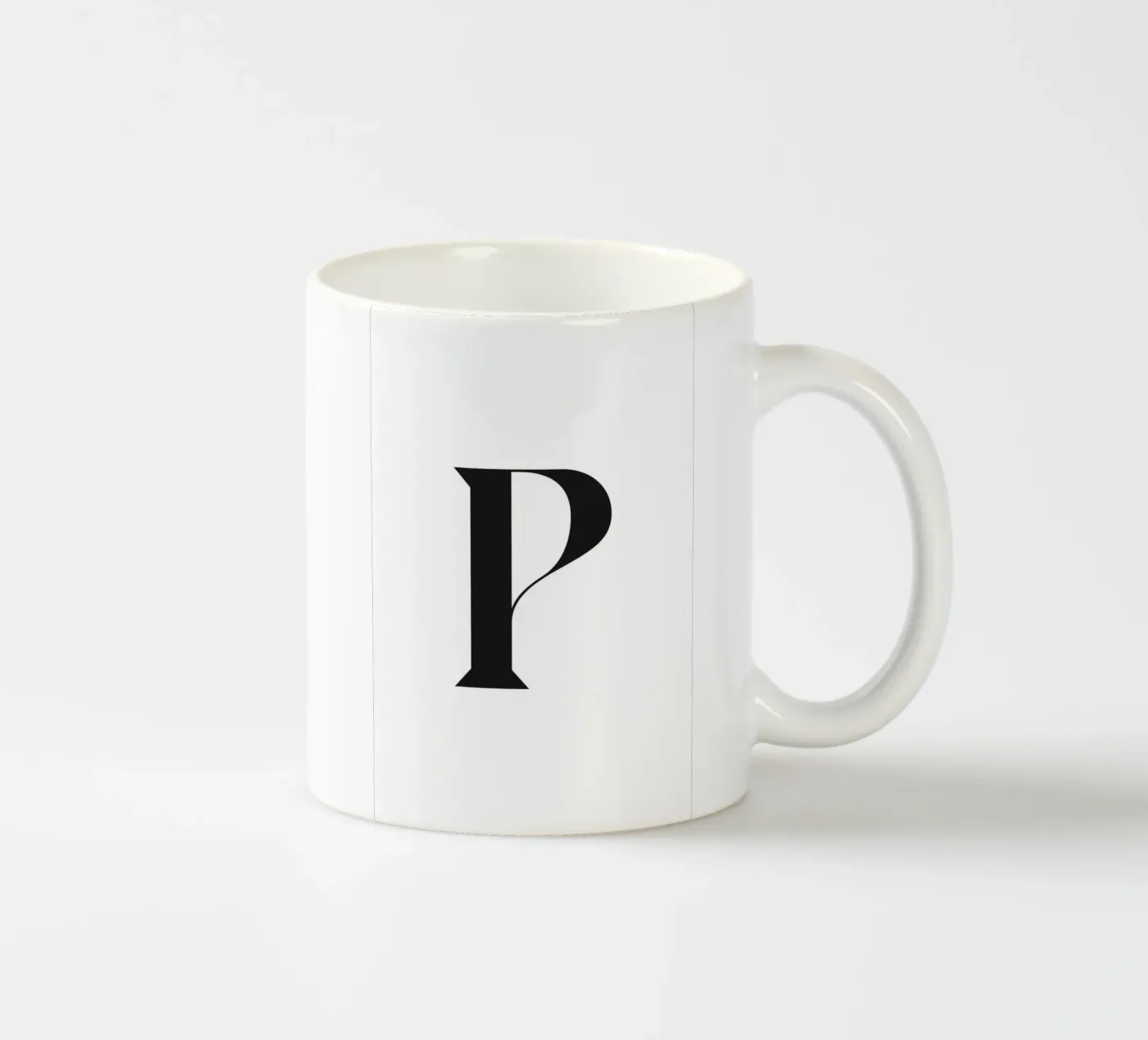 P ceramic mug by n.4