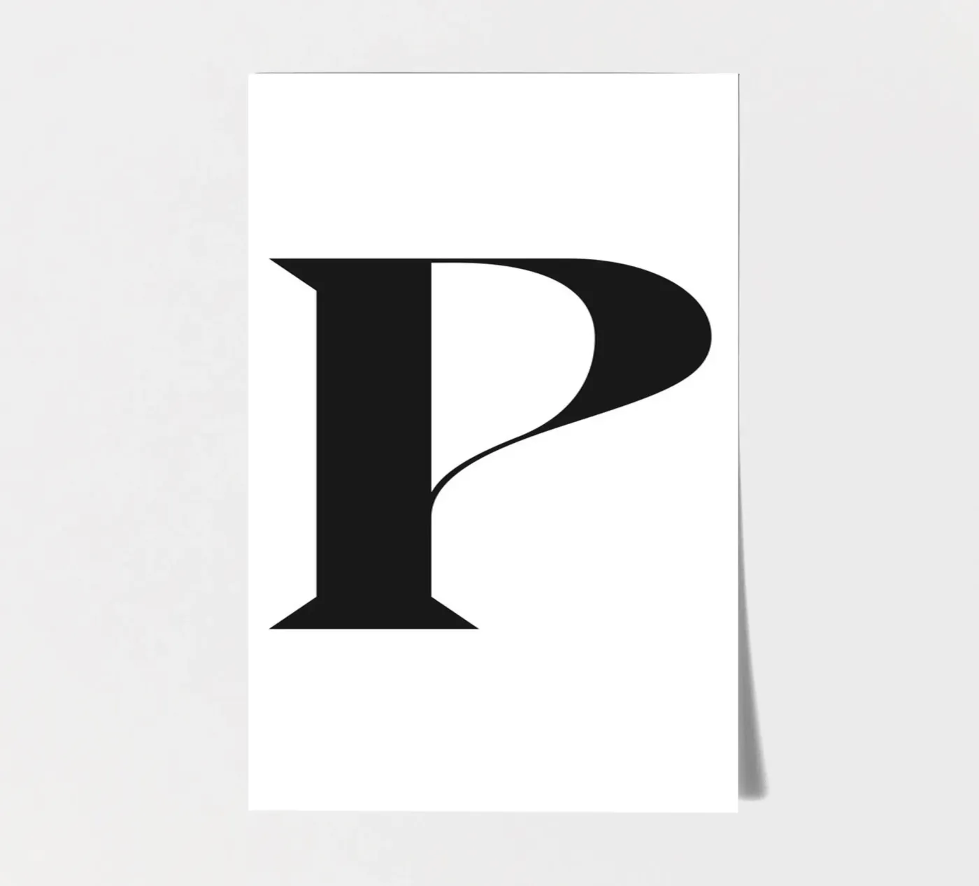 P sticker sheet by n.4