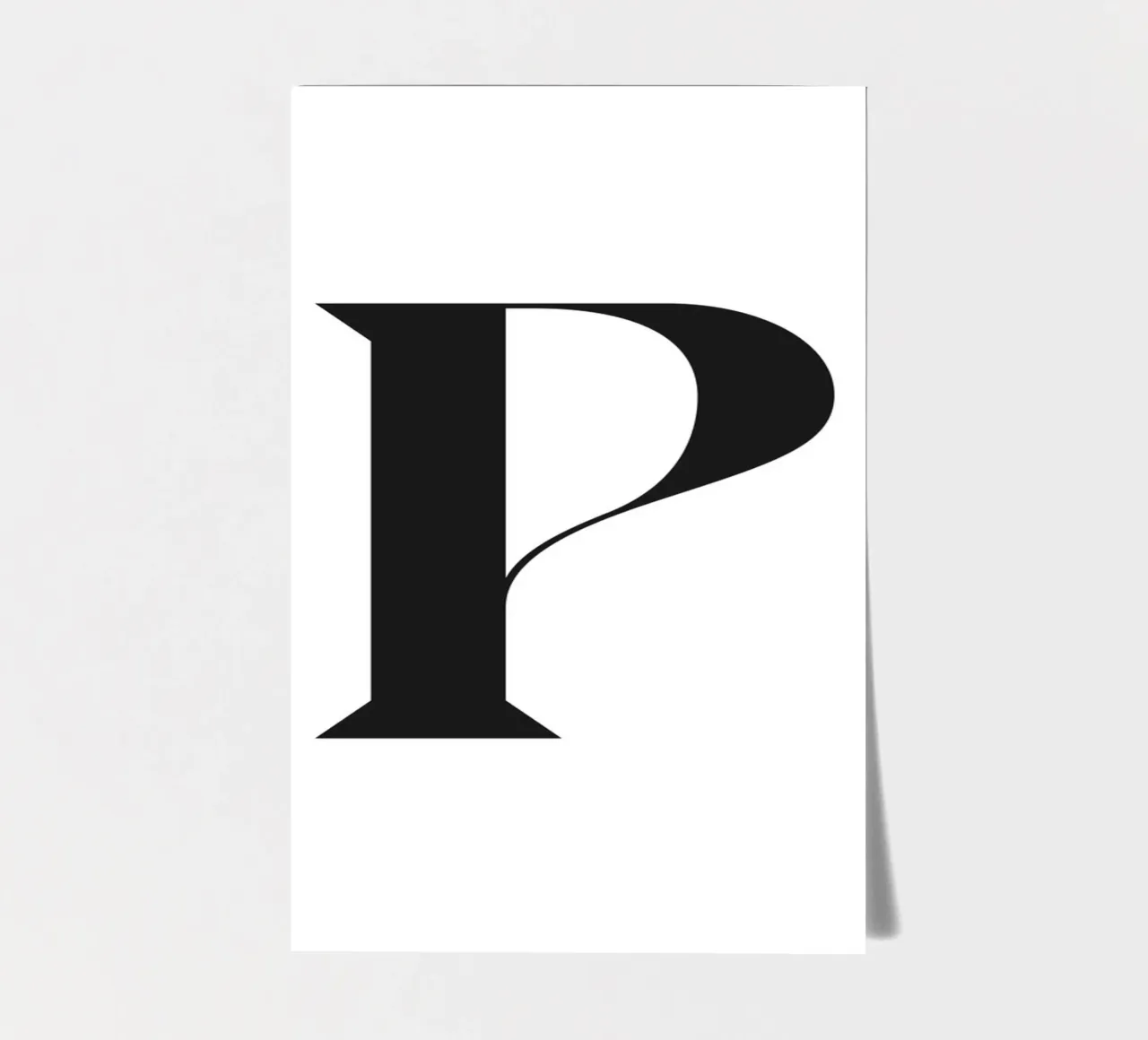 P sticker sheet by n.4