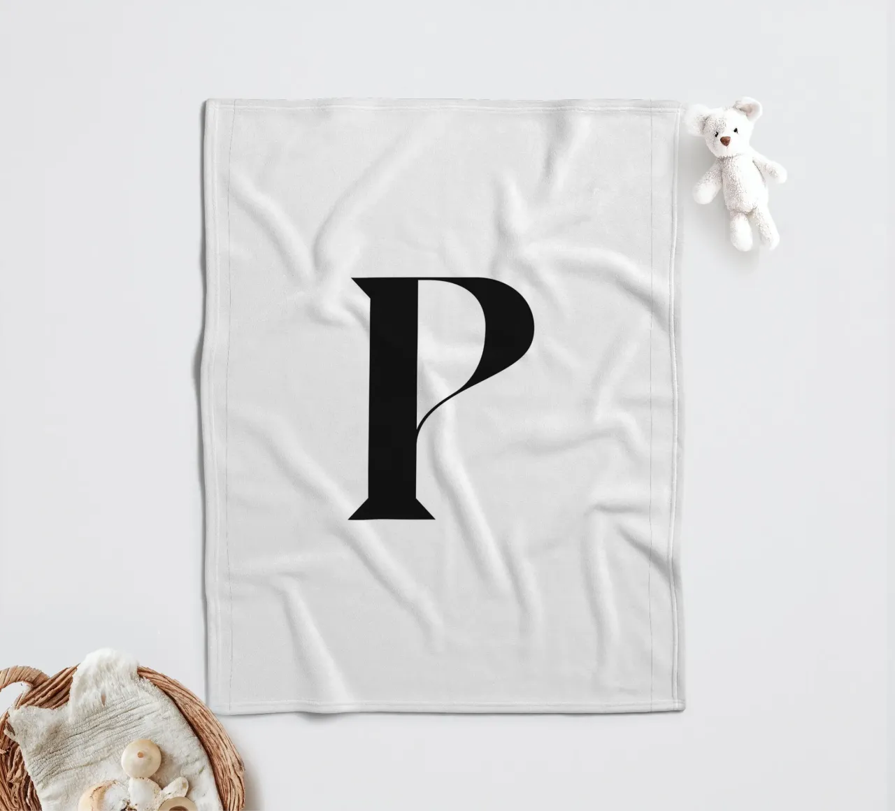 P fleecedeken van n.4