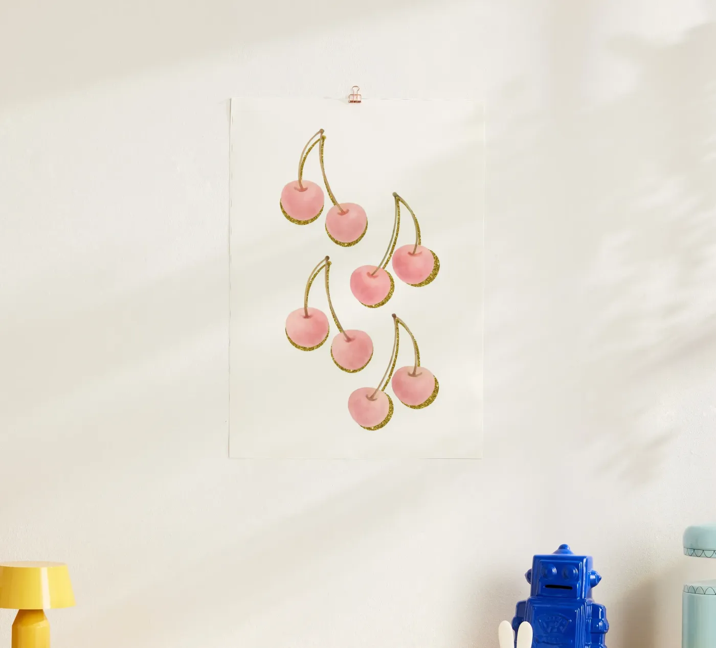 Cherries poster van Funkydays