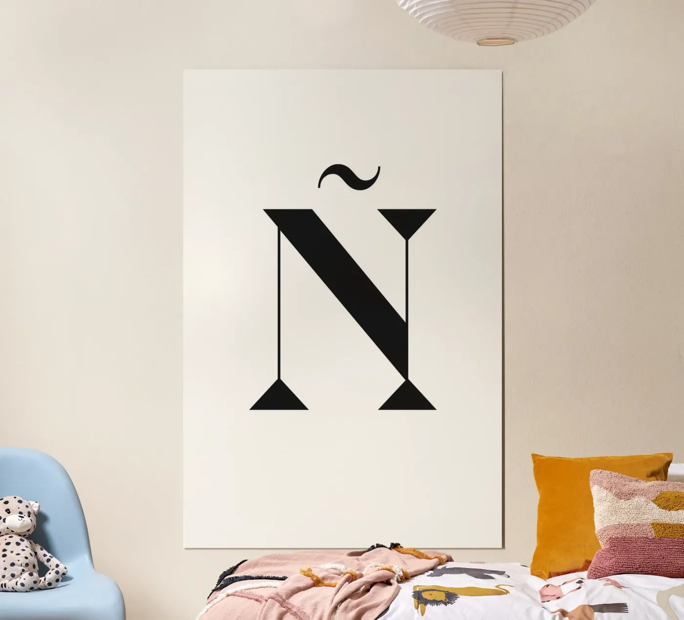 Ñ poster by n.4