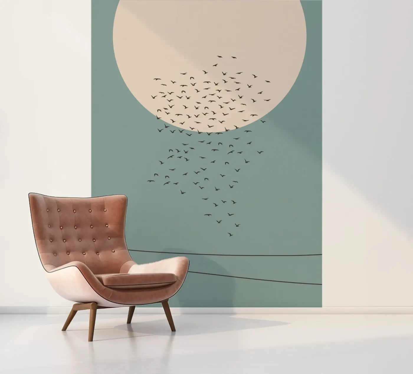 Wander fotobehang van zeriayam