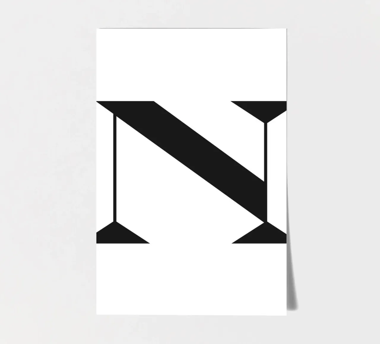 N sticker sheet by n.4