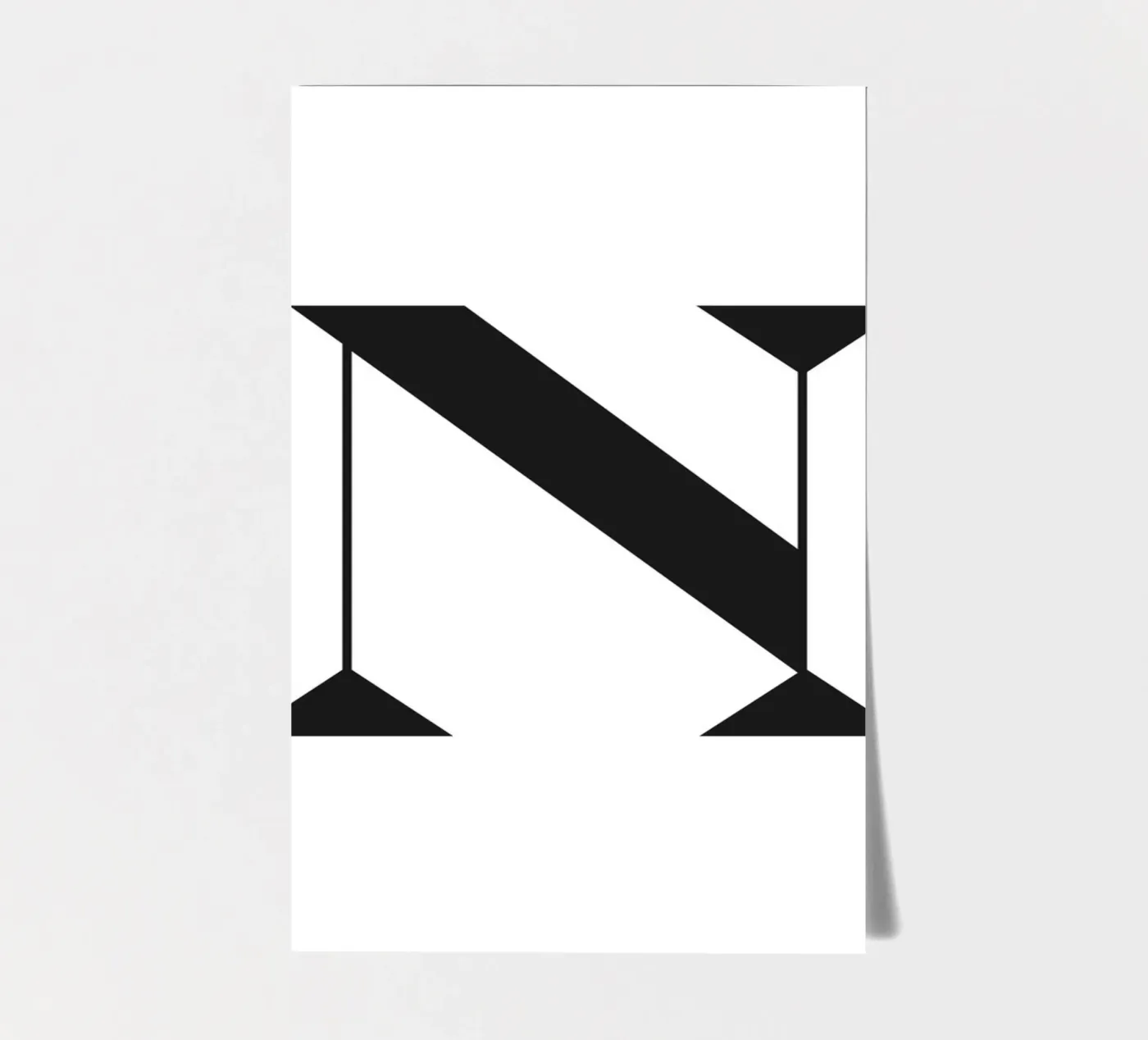N sticker sheet by n.4