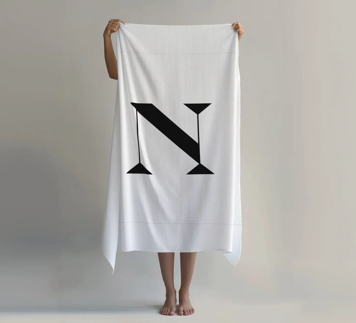 N serviette de plage de n.4