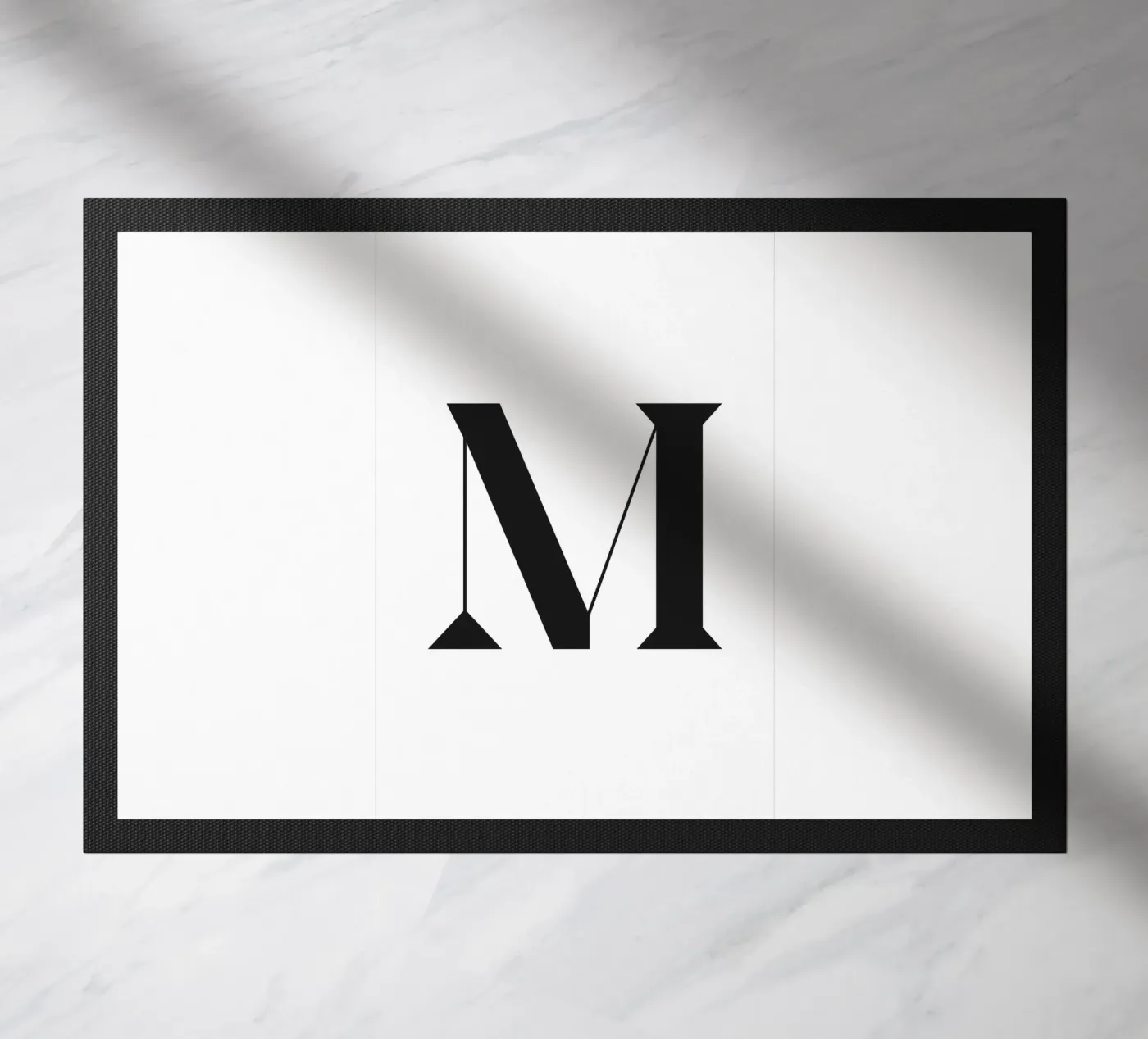 M doormat by n.4