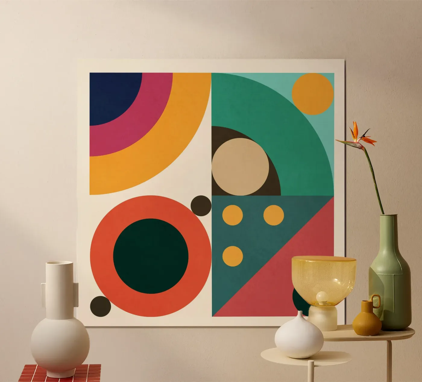 Round Flow III poster da Flow Line 2